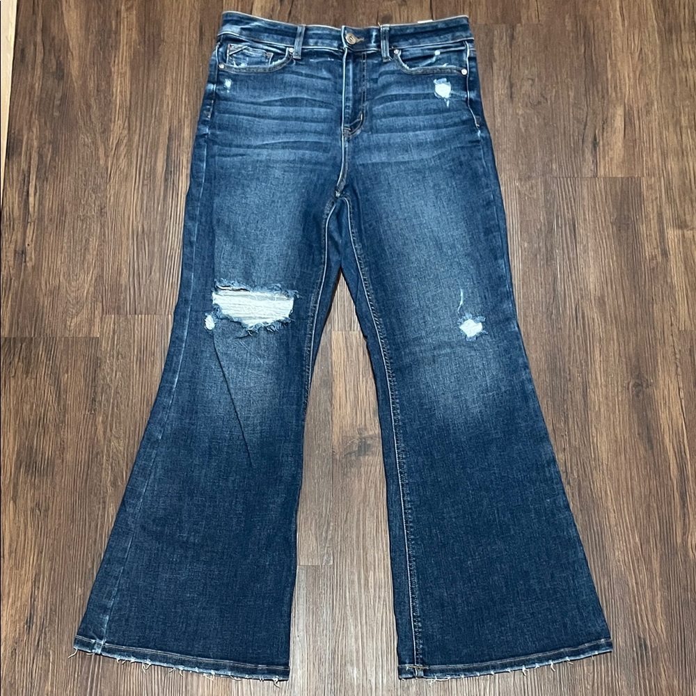 Edgely Relaxed Flare Super High Rise 12 Maurice’s